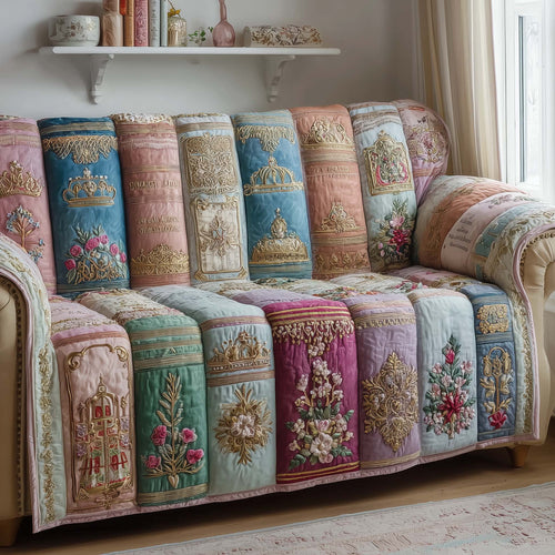 Reading Nook Quilted Sofa Cover GFTOTP14482