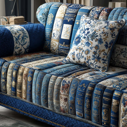 Reading Nook Quilted Sofa Cover GFTOTP14484