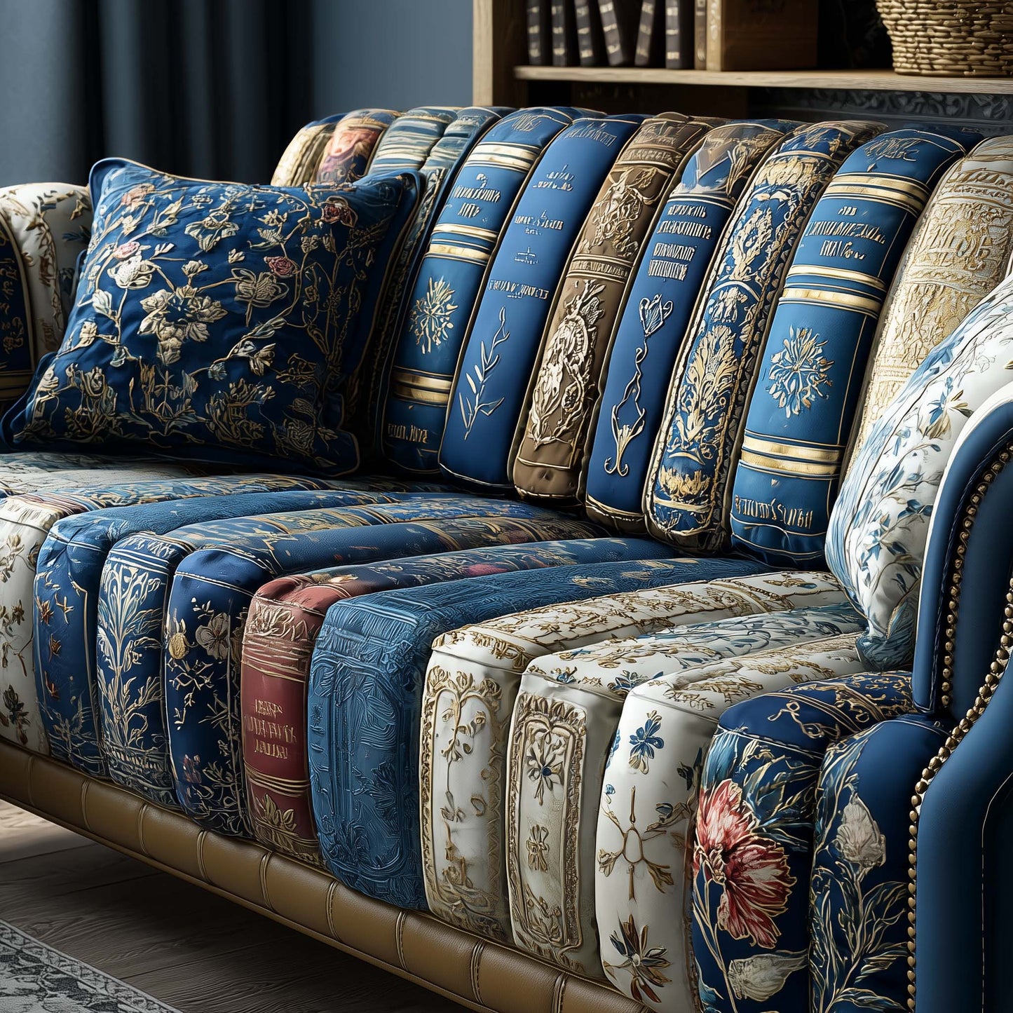 Reading Nook Quilted Sofa Cover GFTOTP14485