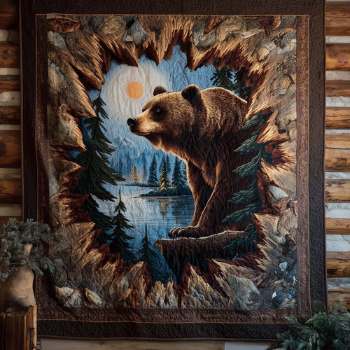 Bear Trail Quilted Blanket GFTOTP14489