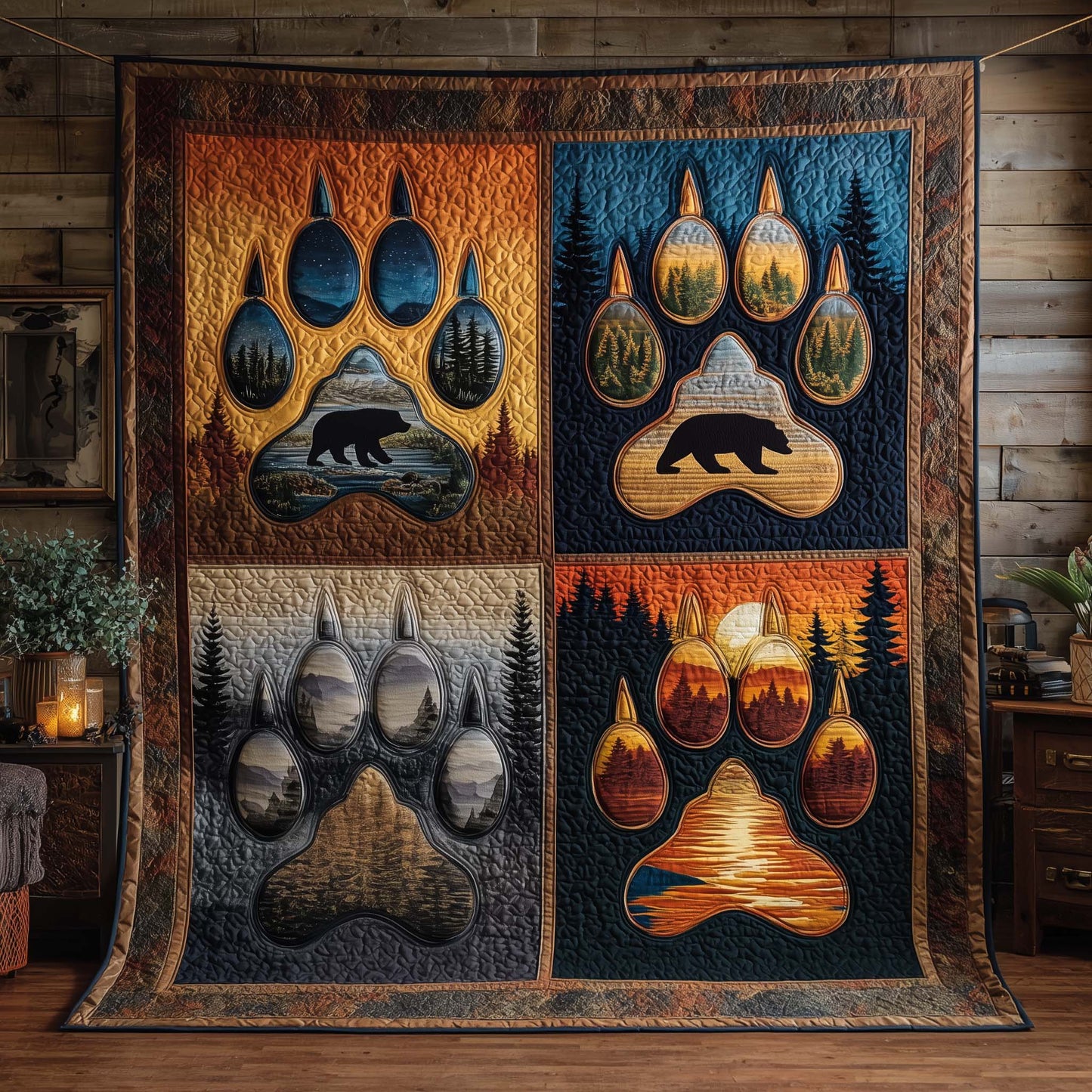 Timber Trail Quilted Blanket GFTOTP14494