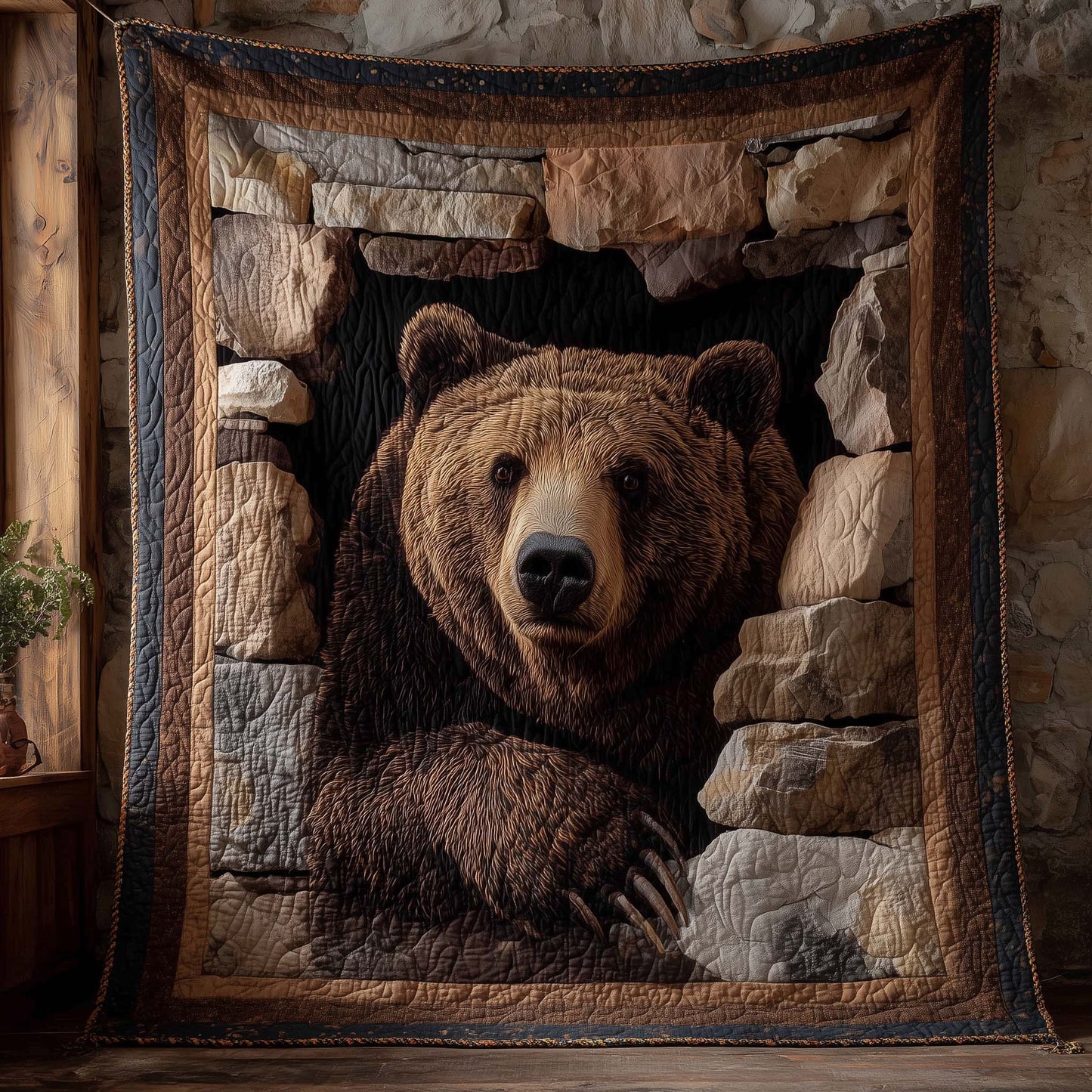 Timber Trail Quilted Blanket GFTOTP14496