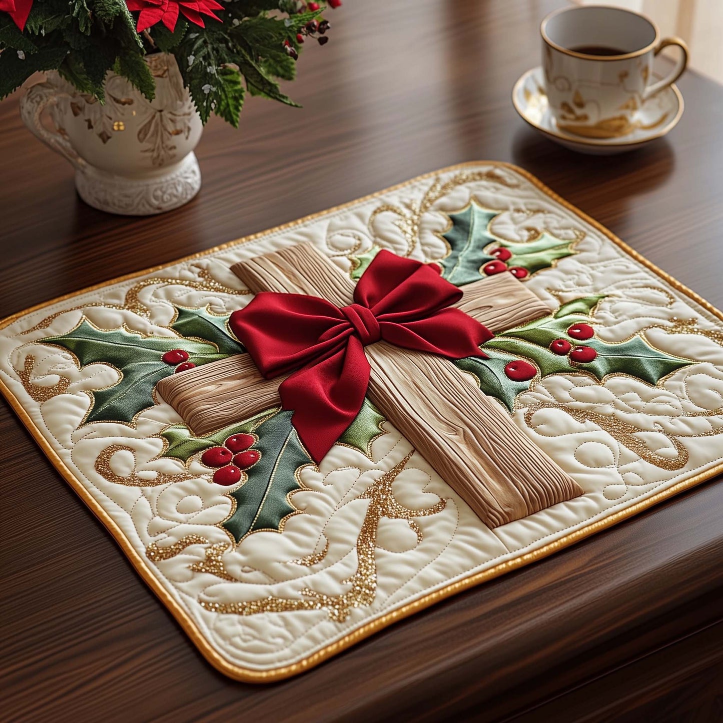 Divine Light Quilted Placemat GFTOTP14522