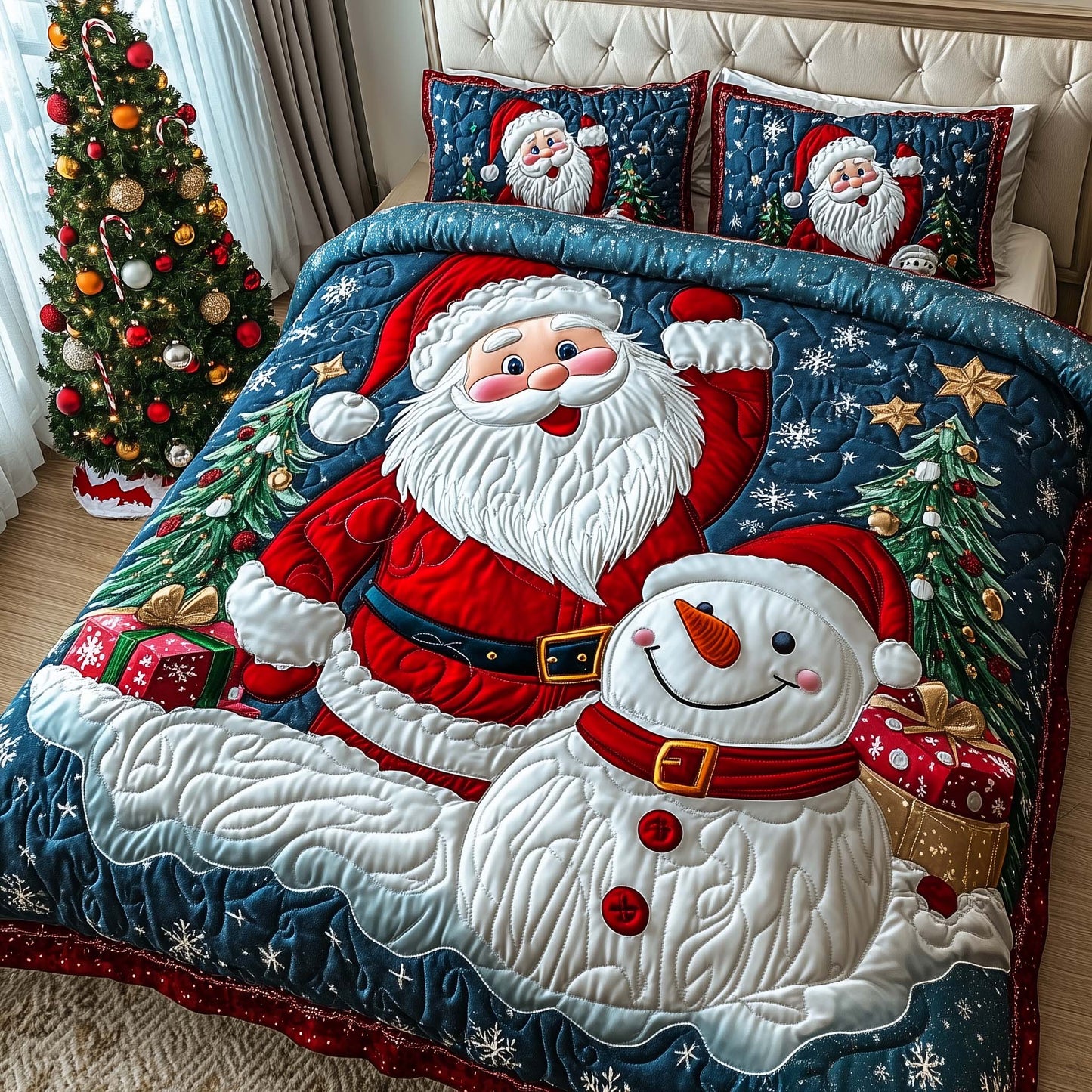 Santa Workshop Duvet Cover Set GFTOTP14533