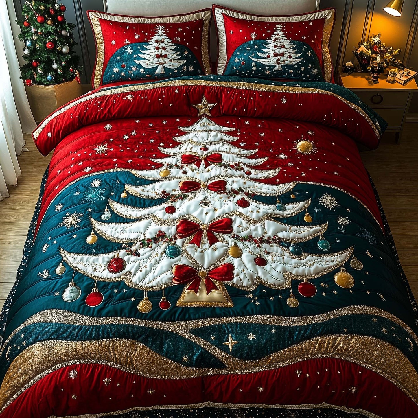 Yuletide Forest Duvet Cover Set GFTOTP14550