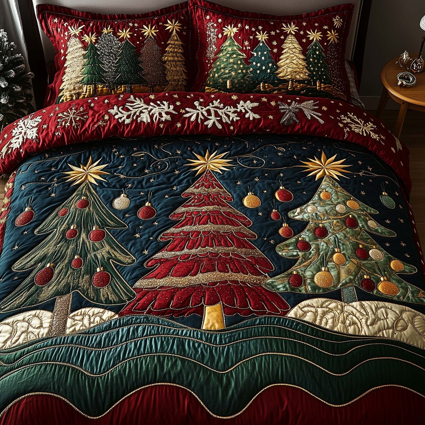 Yuletide Forest Duvet Cover Set GFTOTP14551