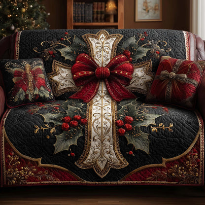 Divine Light Quilted Sofa Cover GFTOTP14563