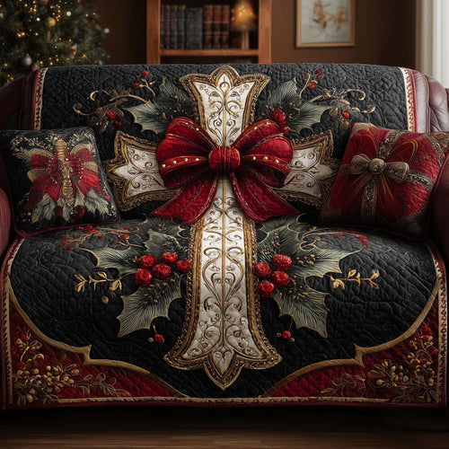 Divine Light Quilted Sofa Cover GFTOTP14563