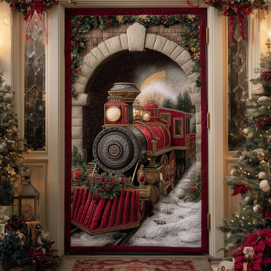 Holiday Express Quilted Door Cover GFTOTP14573