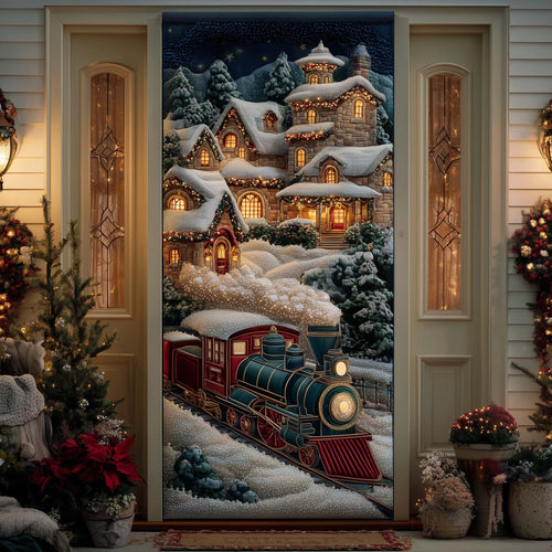 Holiday Express Quilted Door Cover GFTOTP14574