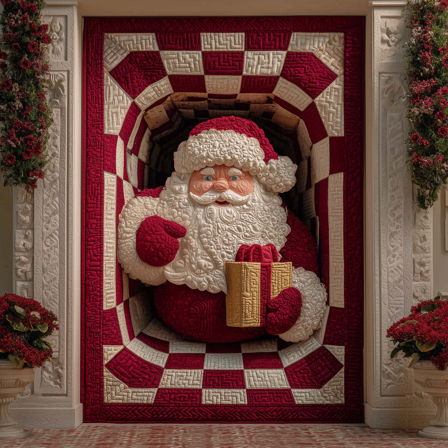 Jolly Workshop Quilted Door Cover GFTOTP14587