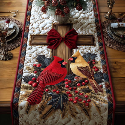 Cardinal Blessings Quilted Table Runner GFTOTP14595