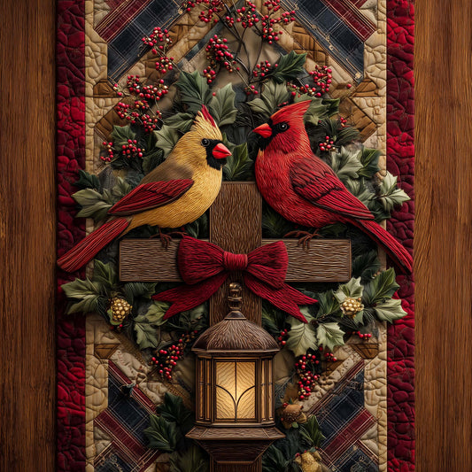 Cardinal Blessings Quilted Table Runner GFTOTP14596
