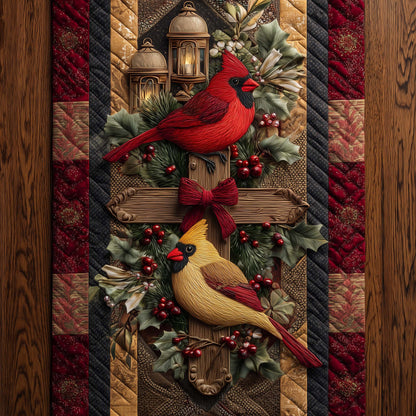 Cardinal Blessings Quilted Table Runner GFTOTP14597