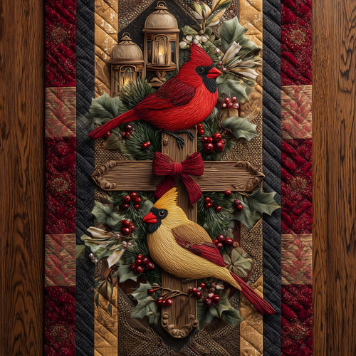Cardinal Blessings Quilted Table Runner GFTOTP14597