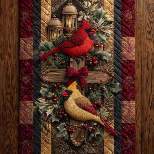 Cardinal Blessings Quilted Table Runner GFTOTP14597