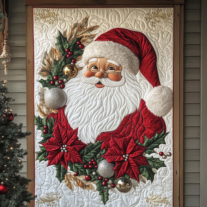 Santa Workshop Quilted Door Cover GFTOTP14609