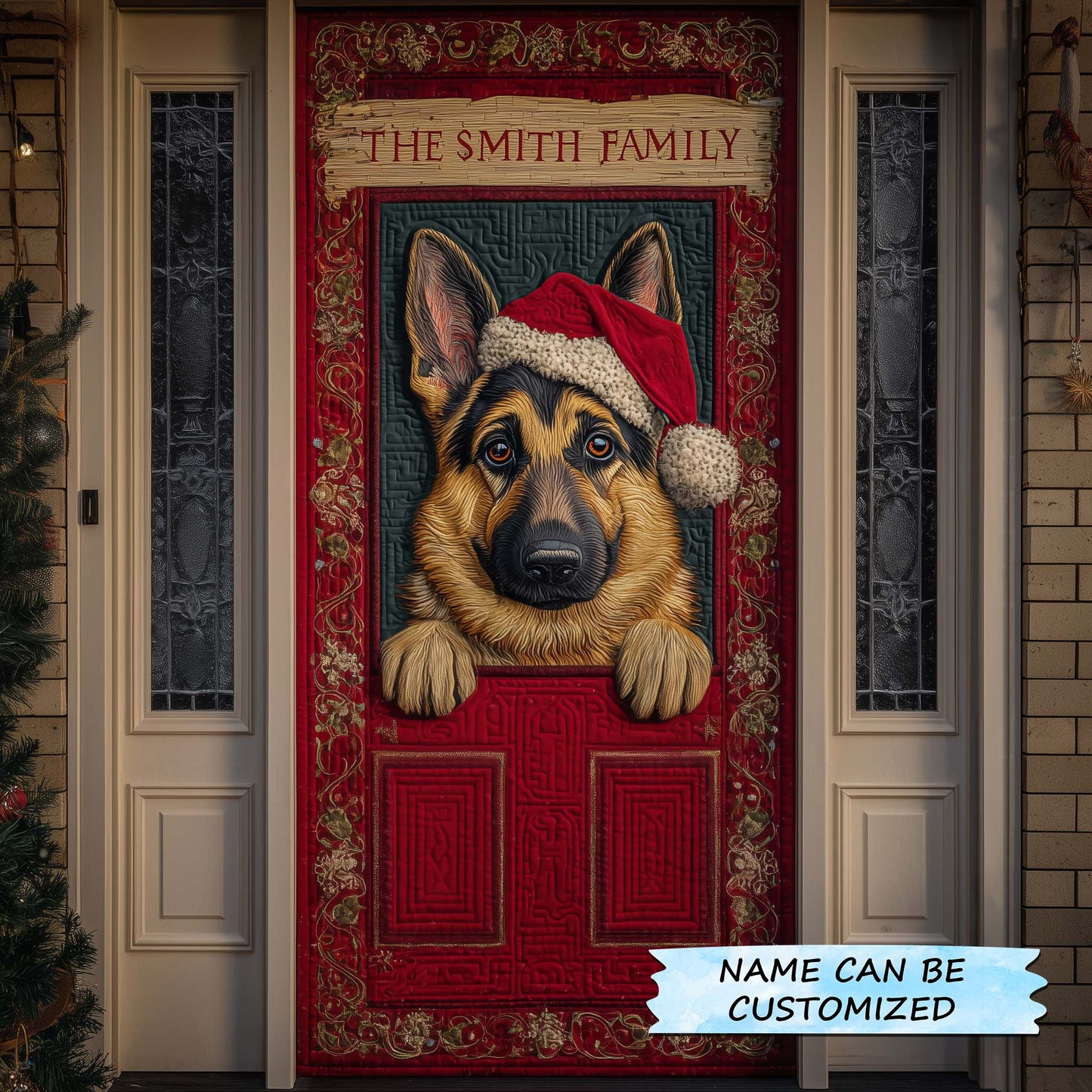 Pawsome Welcome Quilted Door Cover GFTOTP14662
