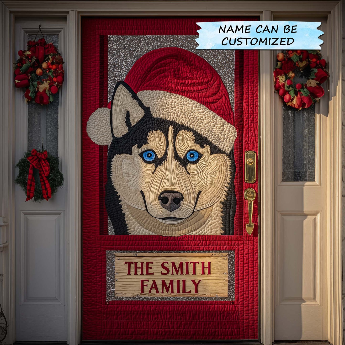 Pawsome Welcome Quilted Door Cover GFTOTP14666