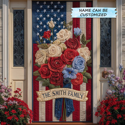 Patriotic Heritage Quilted Door Cover GFTOTP14682