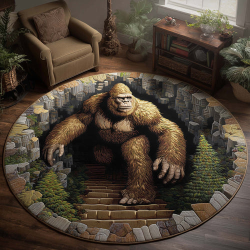 Forest Giant Quilted Round Mat GFTOTP14731