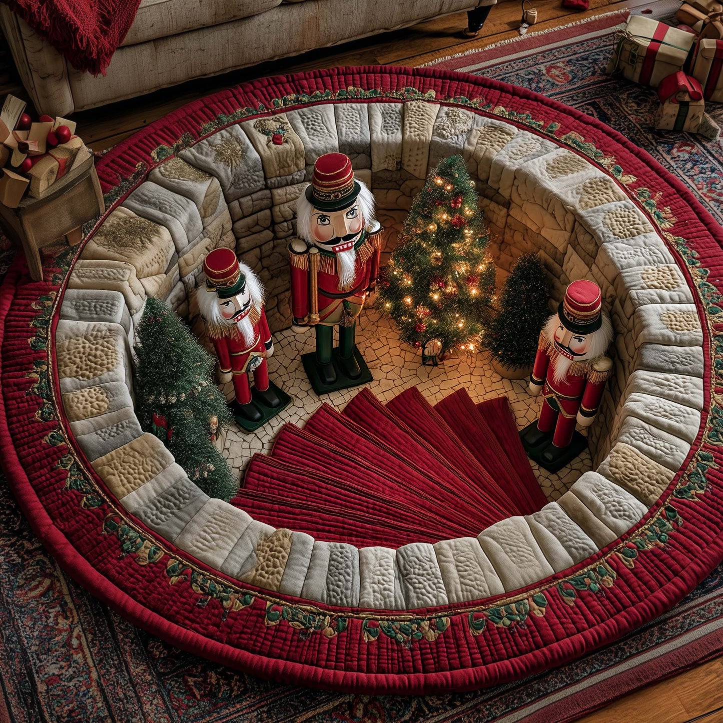 Jolly Workshop Quilted Round Mat GFTOTP14737