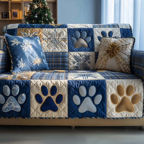 Happy Paw Parade Quilted Sofa Cover GFTOTP14755