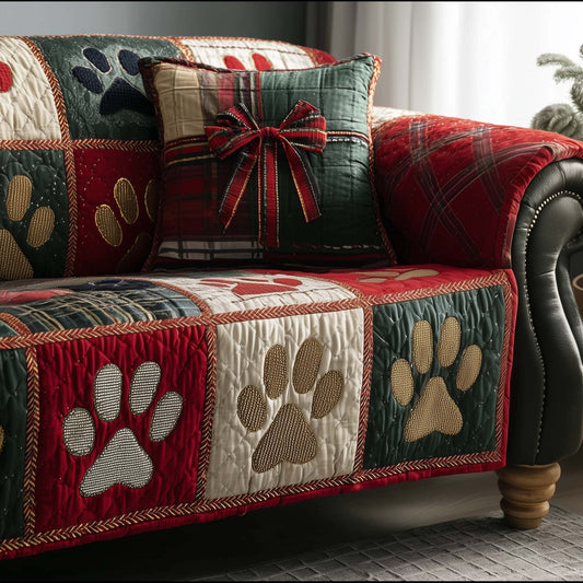 Happy Paw Parade Quilted Sofa Cover GFTOTP14761