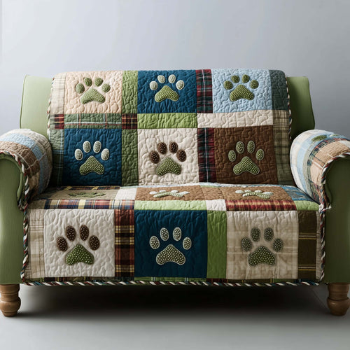 Happy Paw Parade Quilted Sofa Cover GFTOTP14764