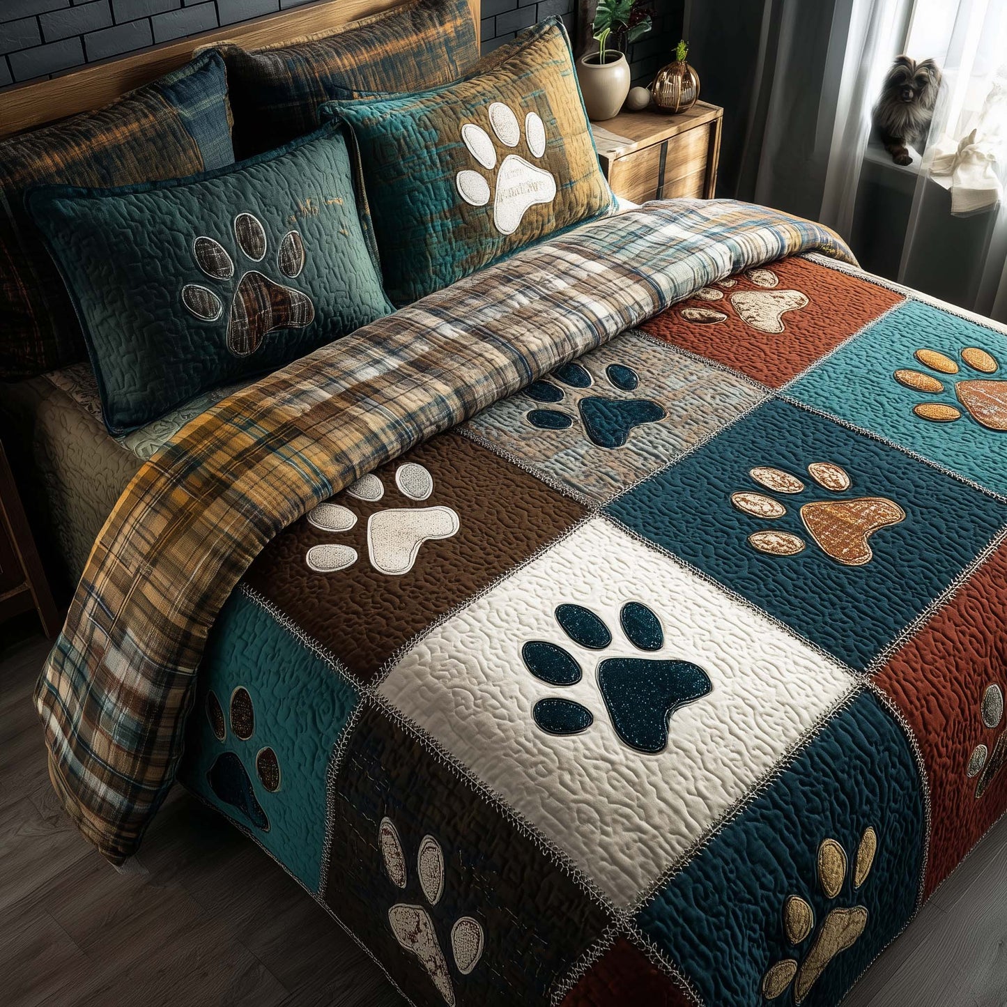 Pawty Trail Duvet Cover Set GFTOTP14769