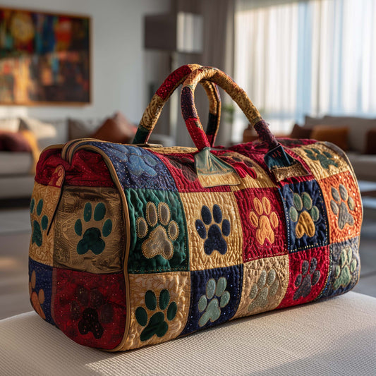 Pawty Trail Quilted Duffle Bag GFTOTP14774