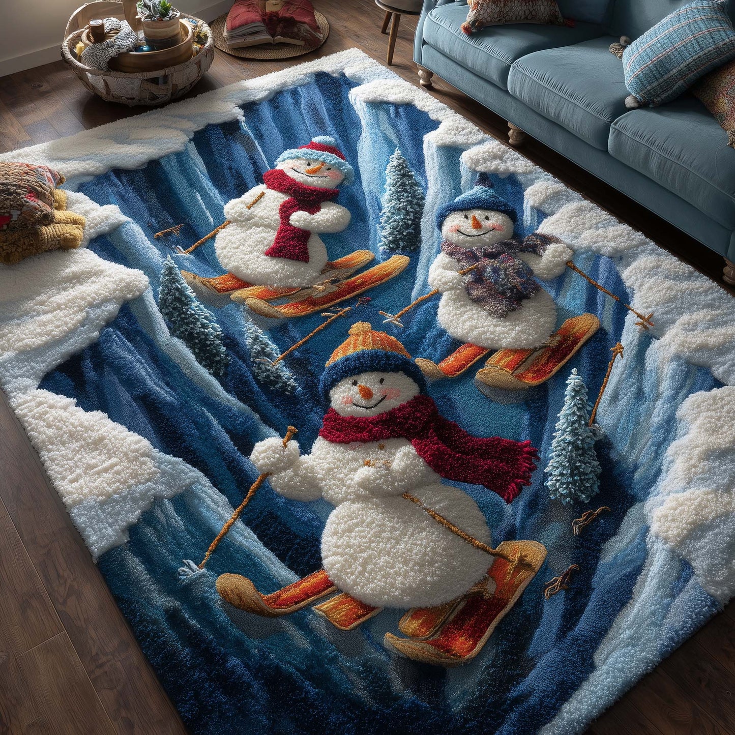Frostbound Friends Area Rug GFTOTP14821