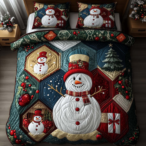 Yuletide Patchcraft Duvet Cover Set GFTOTP14825