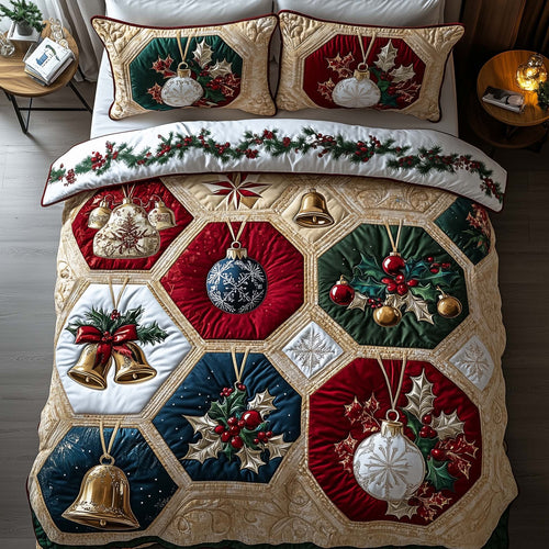 Yuletide Patchcraft Duvet Cover Set GFTOTP14826