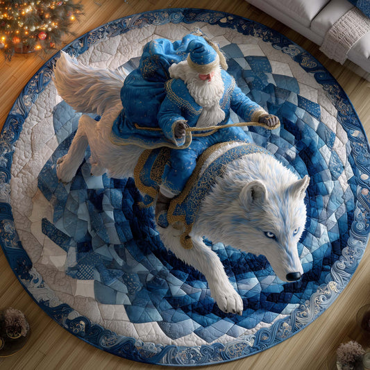 Winter Ride Quilted Round Mat GFTOTP14851