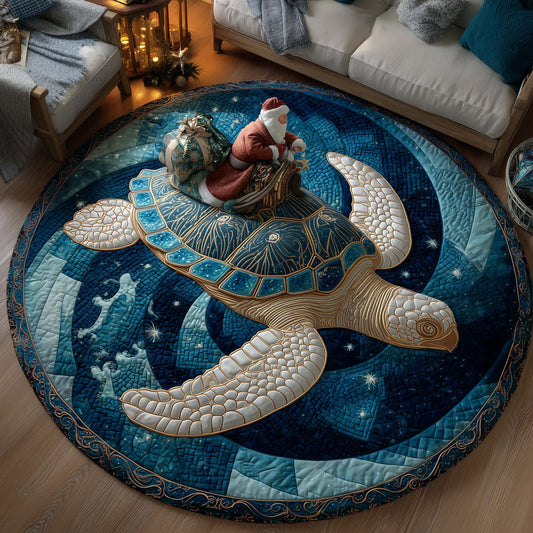 Holiday Voyage Quilted Round Mat GFTOTP14856