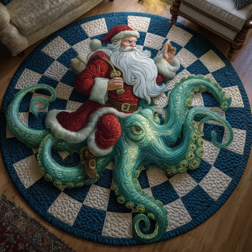 Holiday Voyage Quilted Round Mat GFTOTP14861