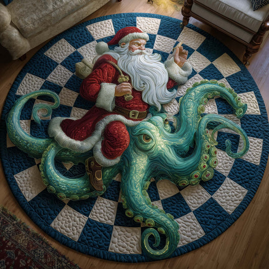 Holiday Voyage Quilted Round Mat GFTOTP14861