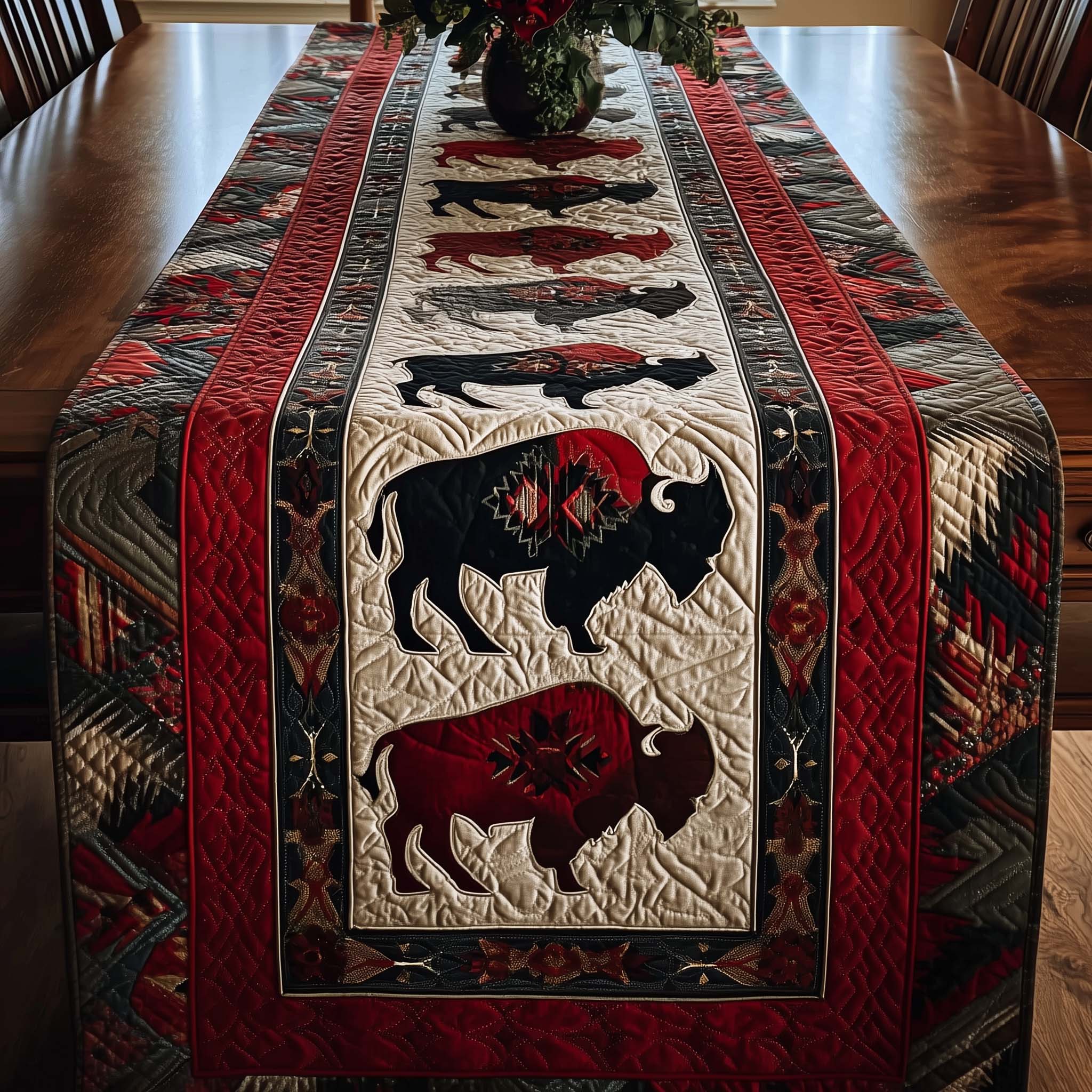 Prairie Majesty Quilted Table Runner GFTOTP14864 – Patchique Store