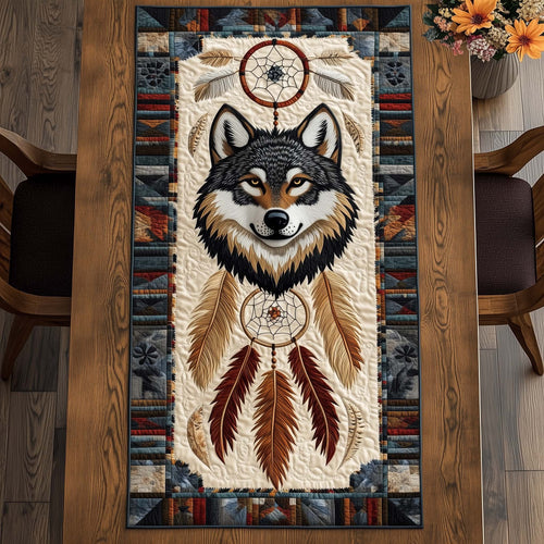 Heritage Wolf Quilted Table Runner GFTOTP14870