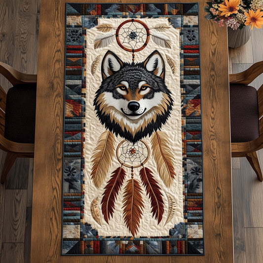 Heritage Wolf Quilted Table Runner GFTOTP14870