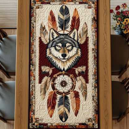Heritage Wolf Quilted Table Runner GFTOTP14871