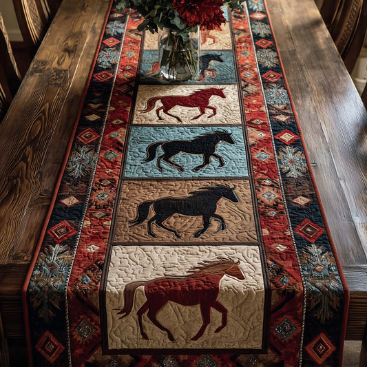 Native Horse Quilted Table Runner GFTOTP14916