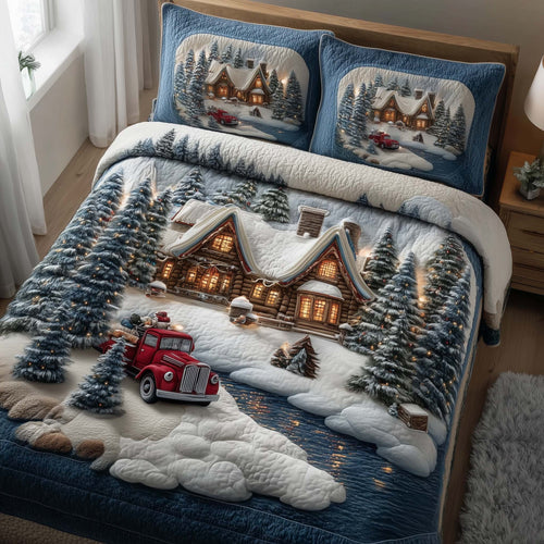 Yuletide Village Duvet Cover Set GFTOTP14930