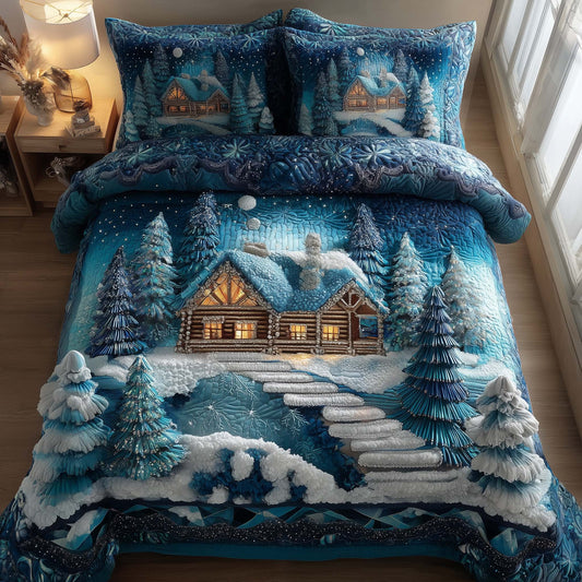 Yuletide Village Duvet Cover Set GFTOTP14931