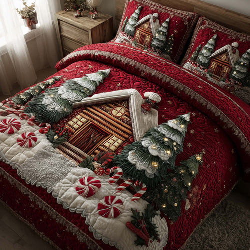 Yuletide Village Duvet Cover Set GFTOTP14934