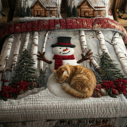 Yuletide Village Duvet Cover Set GFTOTP14938