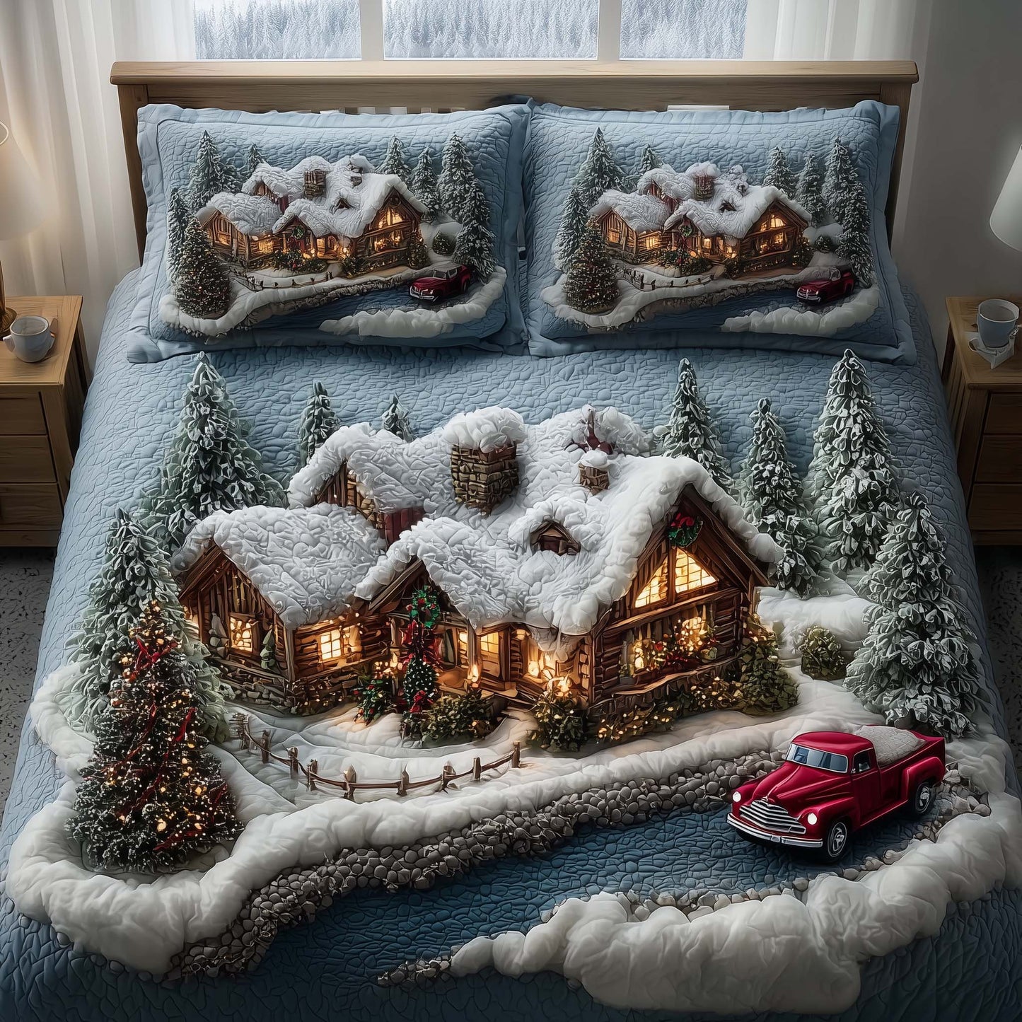 Winter Borough Duvet Cover Set GFTOTP14944