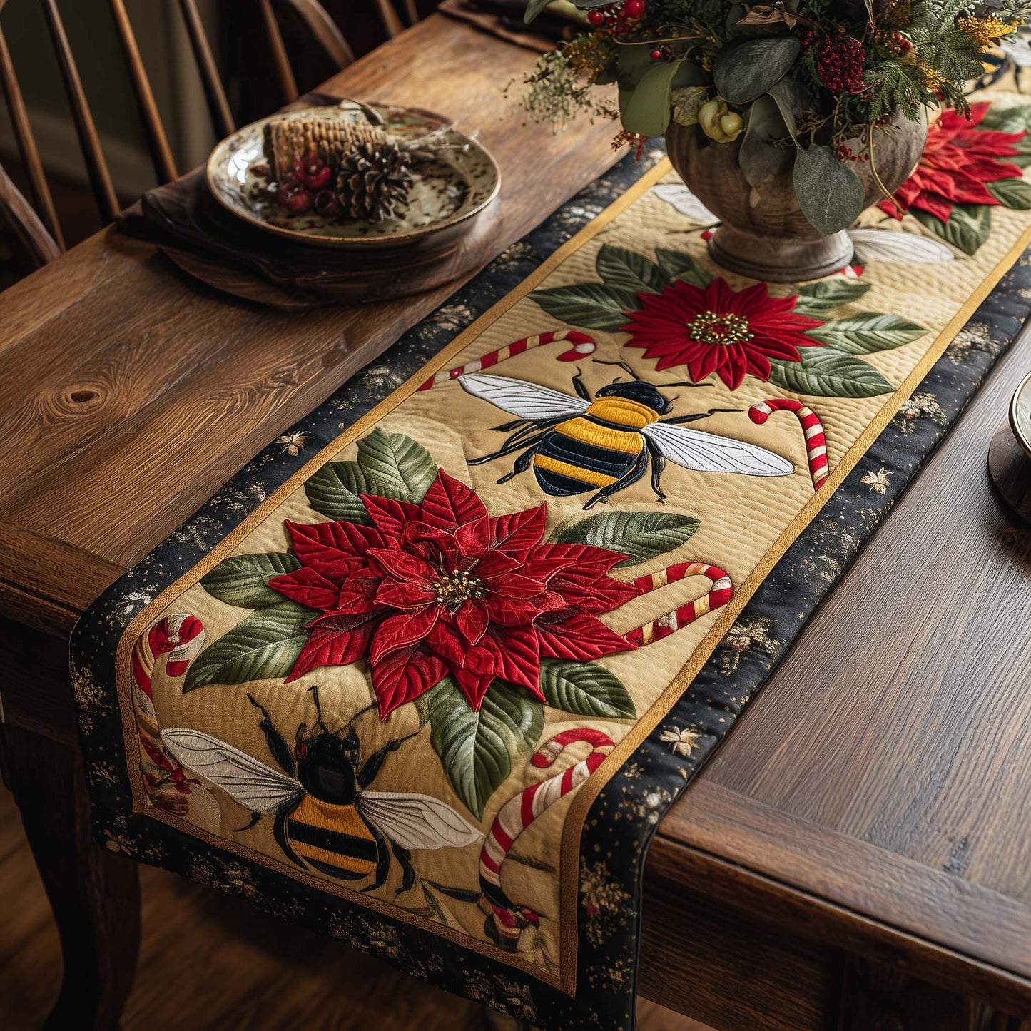 Honey Trail Quilted Table Runner GFTOTP15034