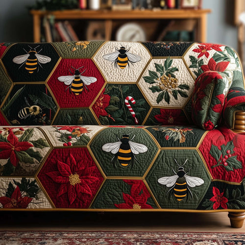 Honey Trail Quilted Sofa Cover GFTOTP15041